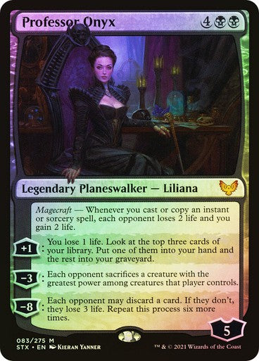 FOIL Professor Onyx ~ Strixhaven [ NearMint ] [ Magic MTG ]