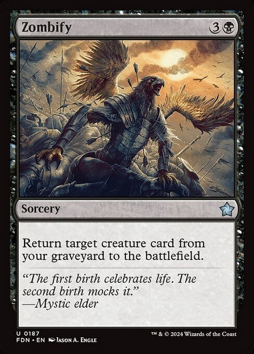 Zombify ~ Foundations [ NearMint ] [ Magic MTG ]