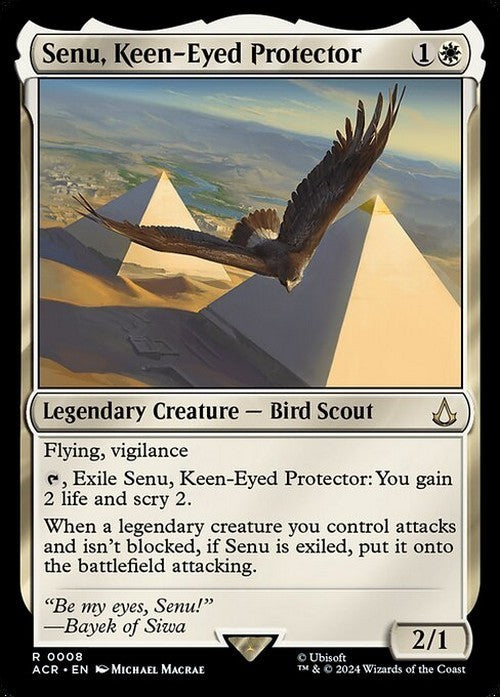 Senu, Keen-Eyed Protector ~ Assassin's Creed [ NM ] [ Magic MTG ]