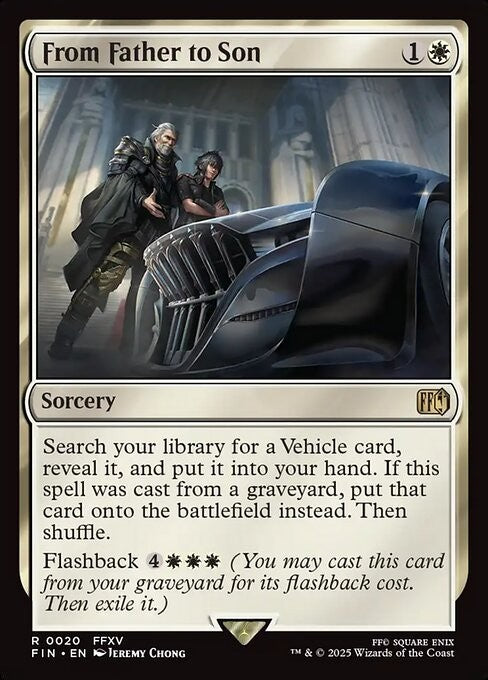 From Father to Son ~ Final Fantasy [ NM ] [ Magic MTG ]