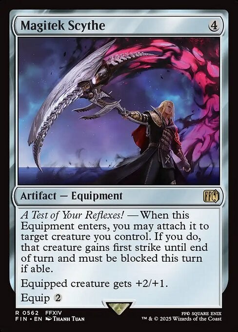 Magitek Scythe ~ Final Fantasy [ NM ] [ Magic MTG ]