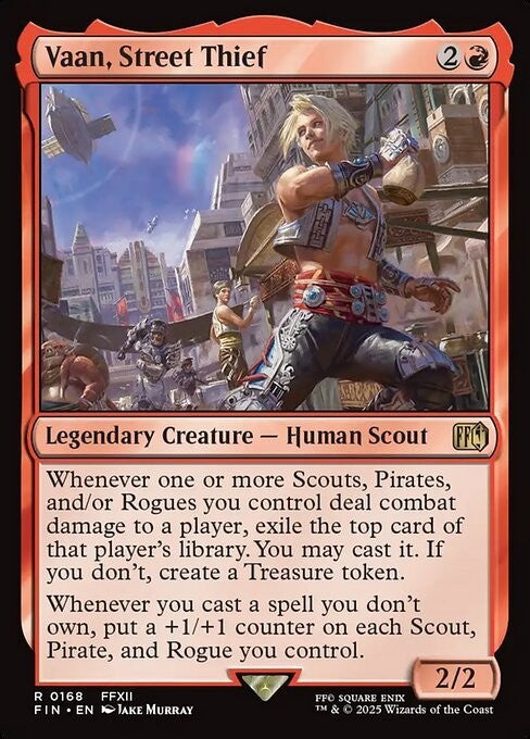 Vaan, Street Thief ~ Final Fantasy [ NM ] [ Magic MTG ]
