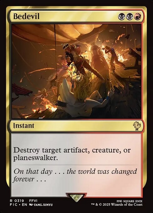 Bedevil ~ Commander: Final Fantasy [ NM ] [ Magic MTG ]