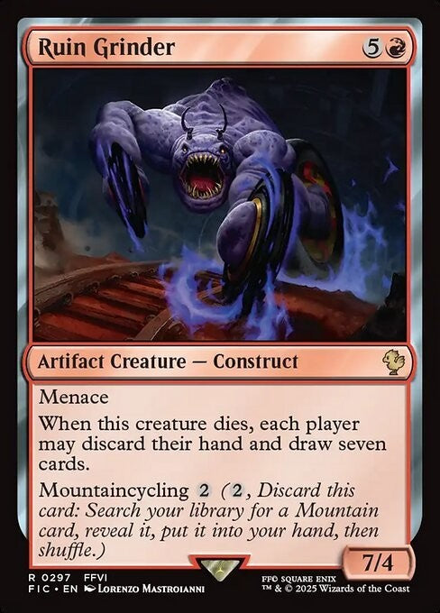 Ruin Grinder ~ Commander: Final Fantasy [ NM ] [ Magic MTG ]