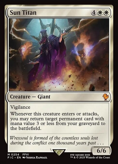 Sun Titan ~ Commander: Final Fantasy [ NM ] [ Magic MTG ]