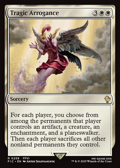 Tragic Arrogance ~ Commander: Final Fantasy [ NM ] [ Magic MTG ]