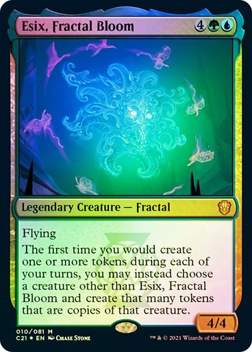 FOIL Esix, Fractal Bloom ~ Commander: Strixhaven [ NM ] [ Magic MTG ]