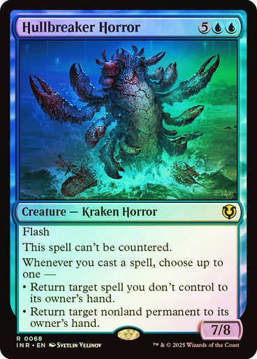 FOIL Hullbreaker Horror ~ Innistrad Remastered [ NM ] [ Magic MTG ]