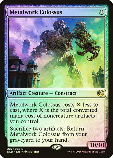 FOIL Metalwork Colossus ~  Kaladesh [ NearMint ] [ Magic MTG ]