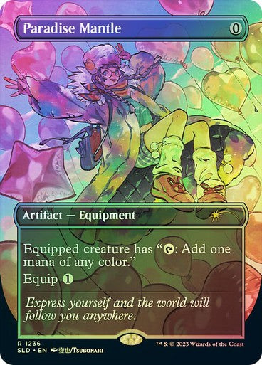 FOIL Paradise Mantle ~ Secret Lair: Tsubonari [ NearMint ] [ Magic MTG ]