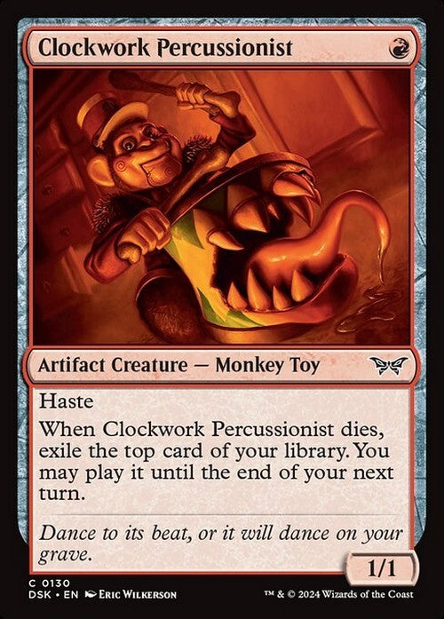 Clockwork Percussionist ~ Duskmourn [ NearMint ] [ Magic MTG ]