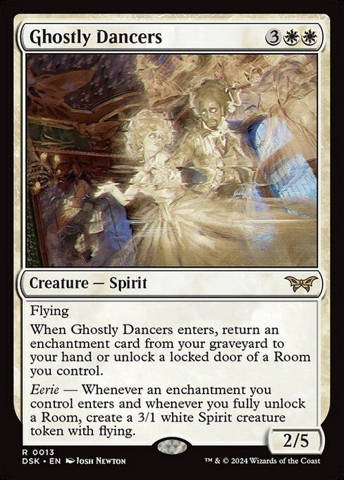 Ghostly Dancers ~ Duskmourn [ NearMint ] [ Magic MTG ]