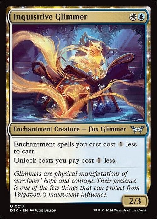 Inquisitive Glimmer ~ Duskmourn [ NearMint ] [ Magic MTG ]