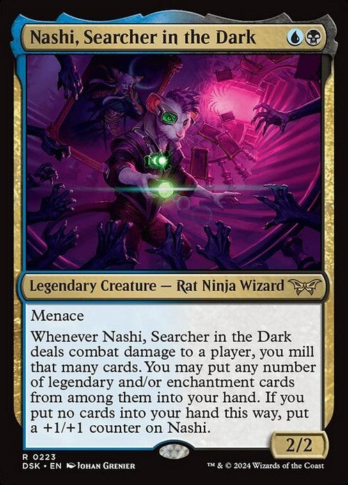 Nashi, Searcher in the Dark ~ Duskmourn [ NearMint ] [ Magic MTG ]