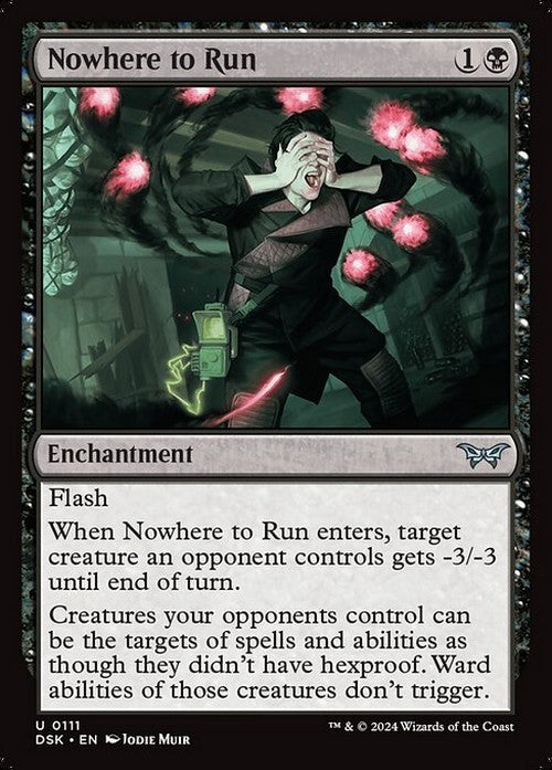 Nowhere to Run ~ Duskmourn [ NearMint ] [ Magic MTG ]