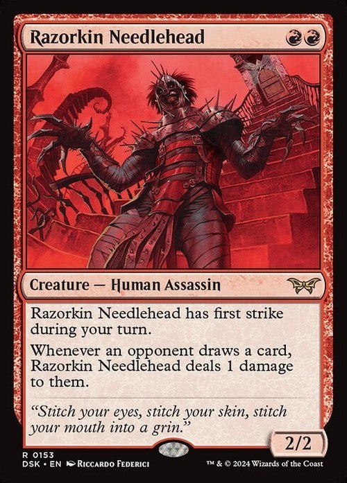 Razorkin Needlehead ~ Duskmourn [ NearMint ] [ Magic MTG ]