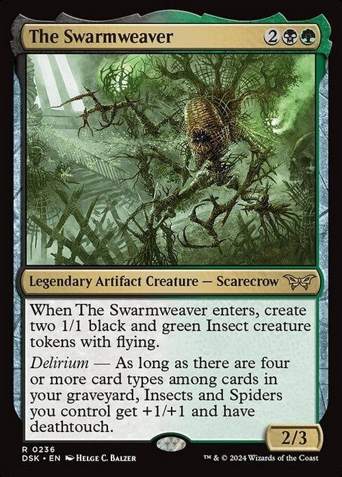 The Swarmweaver ~ Duskmourn [ NearMint ] [ Magic MTG ]