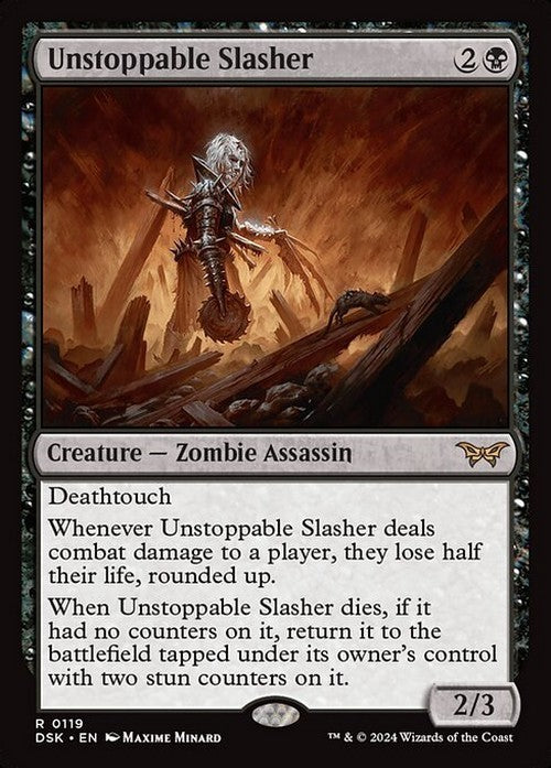 Unstoppable Slasher #119 ~ Duskmourn [ NearMint ] [ Magic MTG ]