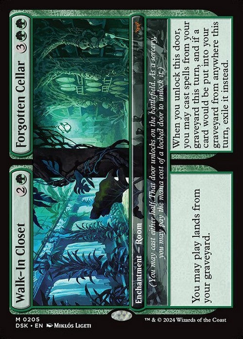 Walk-In Closet / Forgotten Cellar ~ Duskmourn [ NearMint ] [ Magic MTG ]
