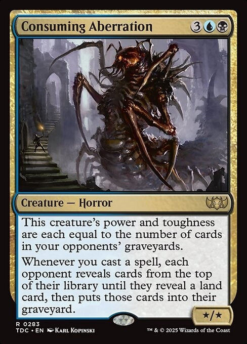 Consuming Aberration ~ Commander: Tarkir: Dragonstorm [ NM ] [ Magic MTG ]