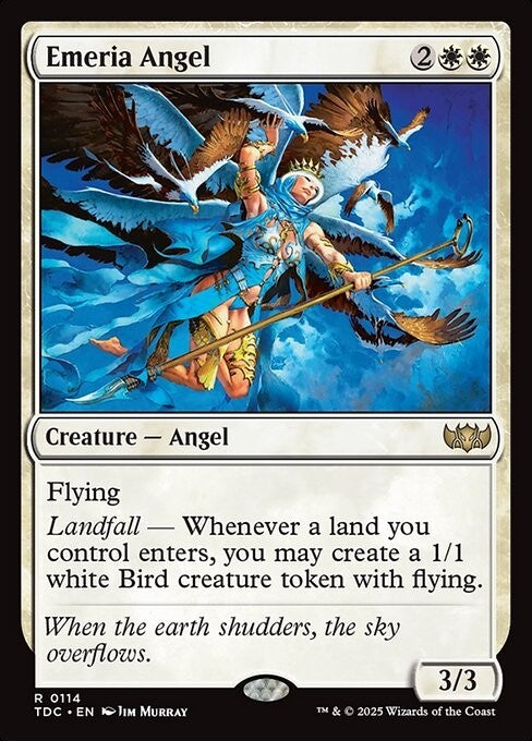 Emeria Angel ~ Commander: Tarkir: Dragonstorm [ NM ] [ Magic MTG ]