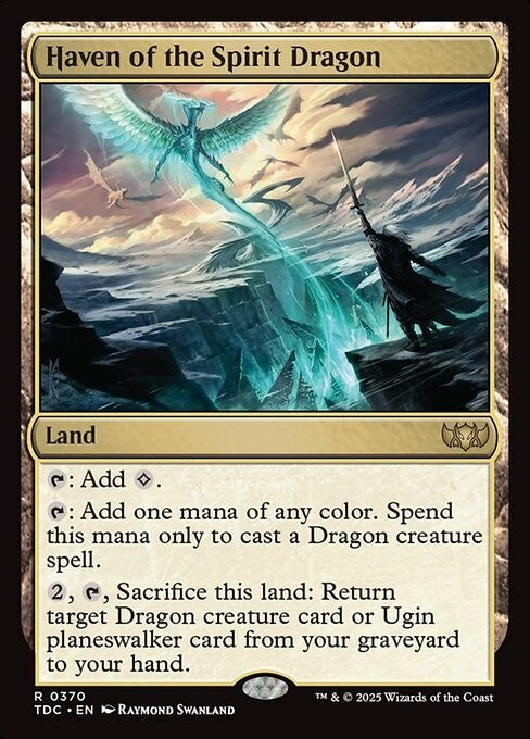 Haven of the Spirit Dragon ~ Commander: Tarkir: Dragonstorm [ NM ] [ Magic MTG ]