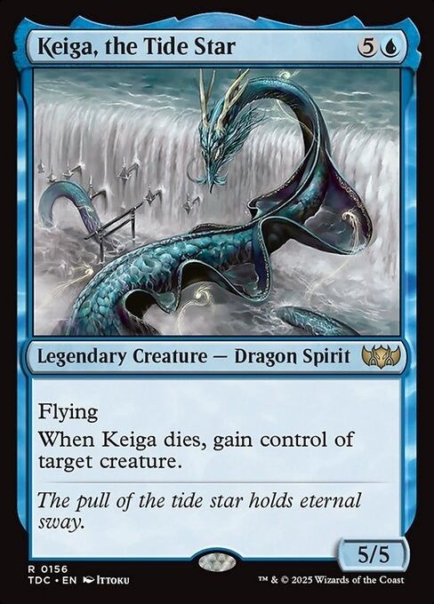 Keiga, the Tide Star ~ Commander: Tarkir: Dragonstorm [ NM ] [ Magic MTG ]