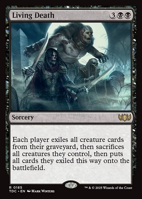 Living Death ~ Commander: Tarkir: Dragonstorm [ NM ] [ Magic MTG ]