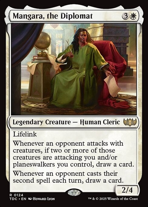 Mangara, the Diplomat ~ Commander: Tarkir: Dragonstorm [ NM ] [ Magic MTG ]
