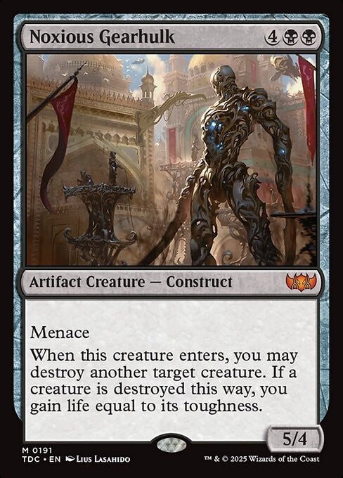 Noxious Gearhulk ~ Commander: Tarkir: Dragonstorm [ NM ] [ Magic MTG ]