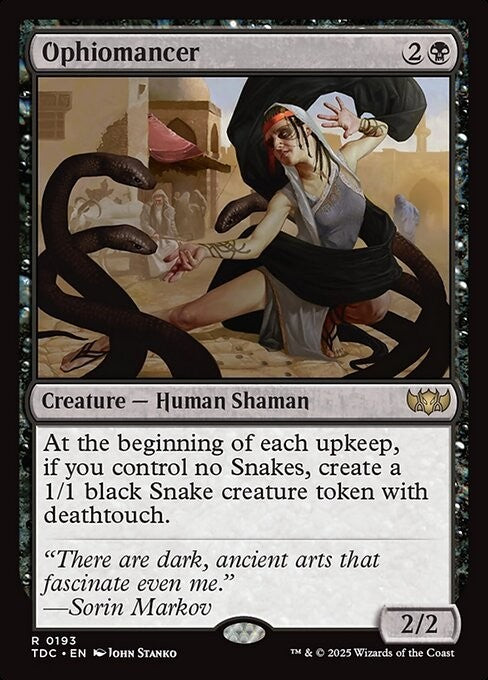 Ophiomancer ~ Commander: Tarkir: Dragonstorm [ NM ] [ Magic MTG ]