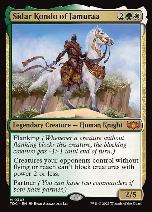 Sidar Kondo of Jamuraa ~ Commander: Tarkir: Dragonstorm [ NM ] [ Magic MTG ]