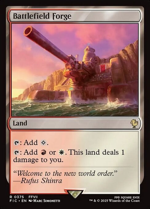 Battlefield Forge ~ Commander: Final Fantasy [ NM ] [ Magic MTG ]