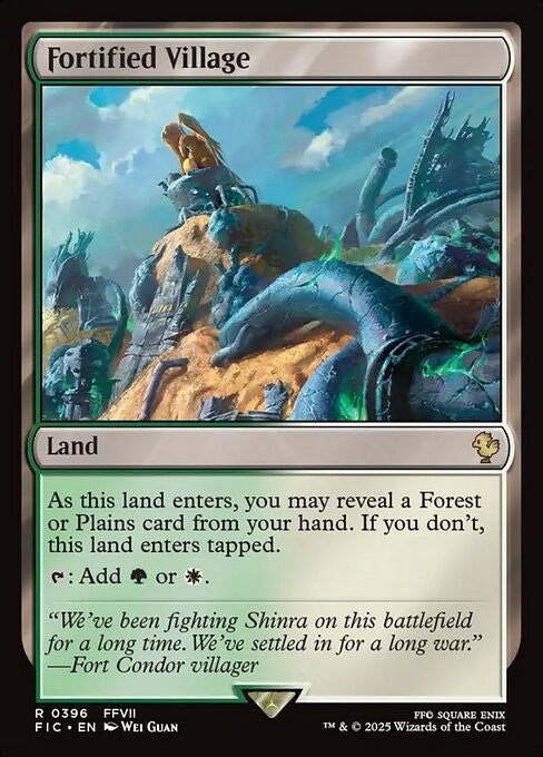Fortified Village ~ Commander: Final Fantasy [ NM ] [ Magic MTG ]
