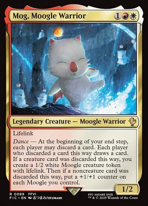 Mog, Moogle Warrior ~ Commander: Final Fantasy [ NM ] [ Magic MTG ]