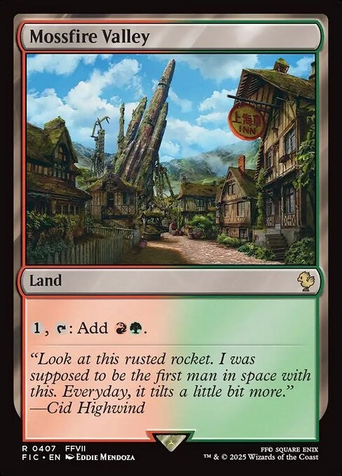Mossfire Valley ~ Commander: Final Fantasy [ NM ] [ Magic MTG ]