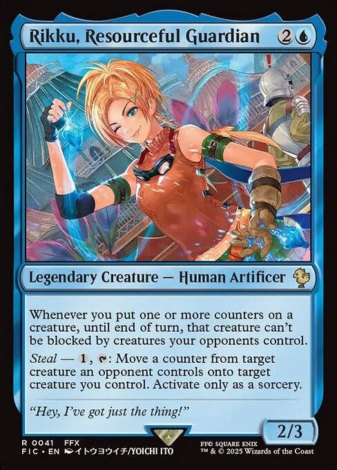 Rikku, Resourceful Guardian ~ Commander: Final Fantasy [ NM ] [ Magic MTG ]