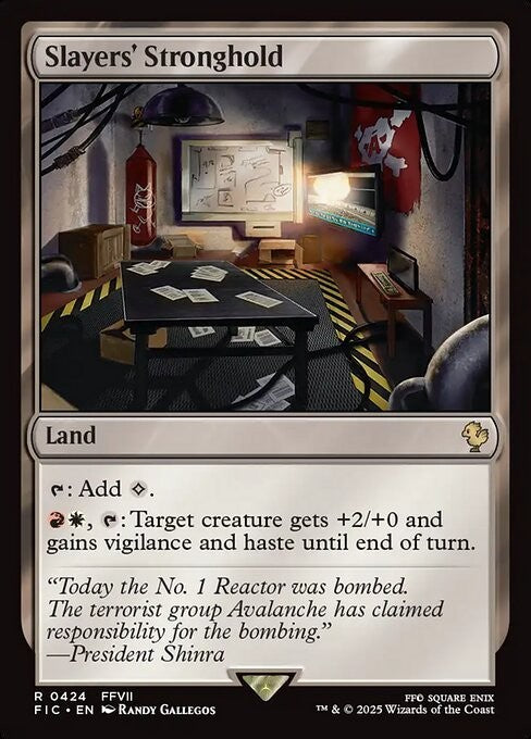 Slayers' Stronghold ~ Commander: Final Fantasy [ NM ] [ Magic MTG ]