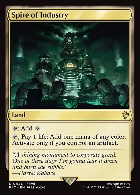 Spire of Industry ~ Commander: Final Fantasy [ NM ] [ Magic MTG ] - London Magic Traders Ltd
