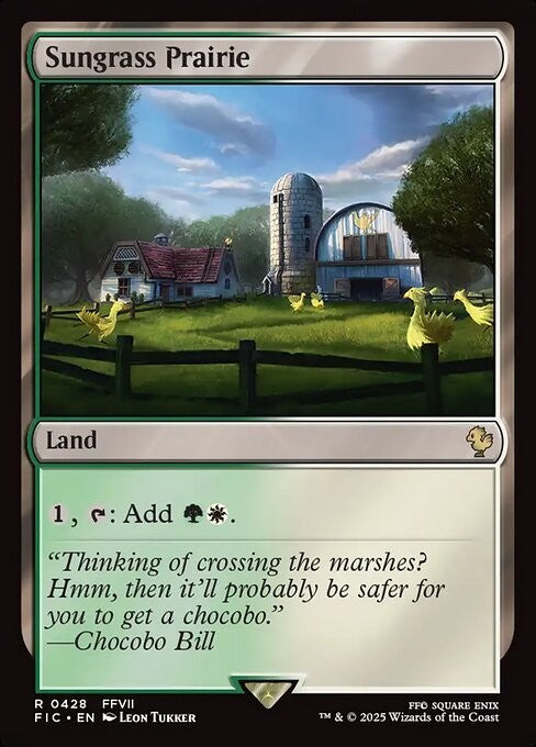Sungrass Prairie ~ Commander: Final Fantasy [ NM ] [ Magic MTG ]