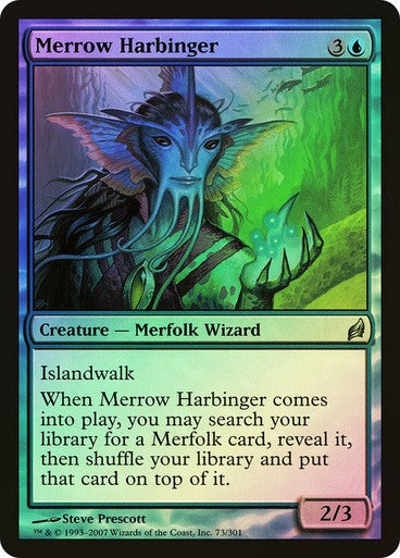 FOIL Merrow Harbinger ~ Lorwyn [ Excellent ] [ Magic MTG ]