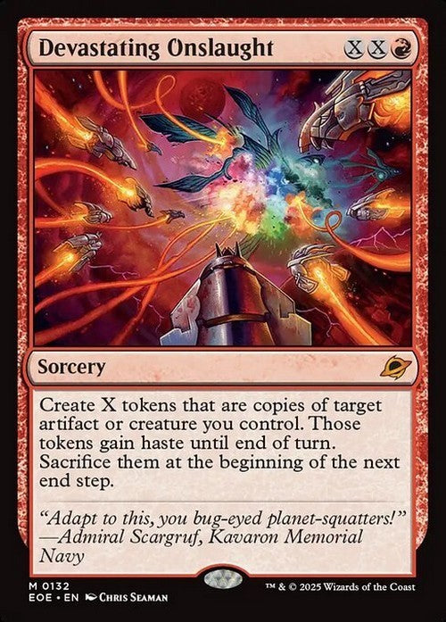 Devastating Onslaught ~ Edge of Eternities [ NearMint ] [ Magic MTG ]