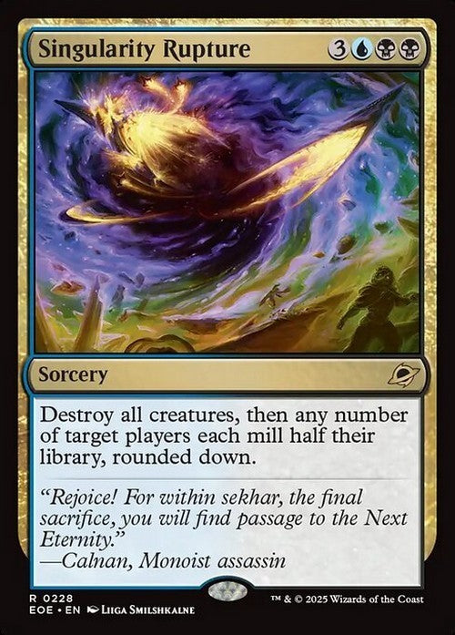Singularity Rupture ~ Edge of Eternities [ NearMint ] [ Magic MTG ]