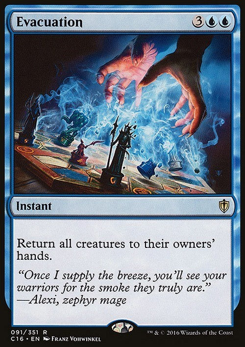 Evacuation ~ Commander 2016 [ Excellent ] [ Magic MTG ]