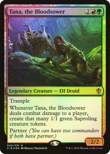 FOIL Tana, the Bloodsower ~ Commander 2016 [ Excellent ] [ Magic MTG ]