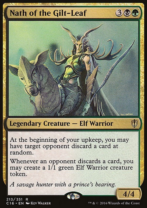 Nath of the Gilt-Leaf ~ Commander 2016 [ Excellent ] [ Magic MTG ]