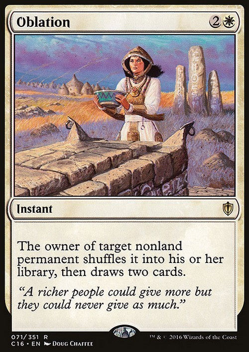 Oblation ~ Commander 2016 [ Excellent ] [ Magic MTG ]