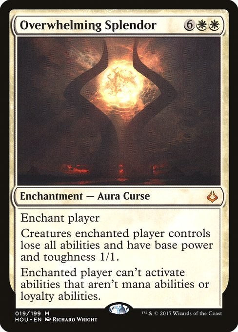 Overwhelming Splendor ~ Hour of Devastation [ Excellent ] [ Magic MTG ]
