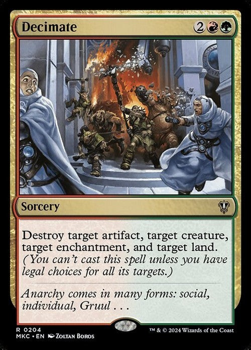 Decimate ~ Commander: Murders at Karlov Manor [ NM ] [ Magic MTG ]