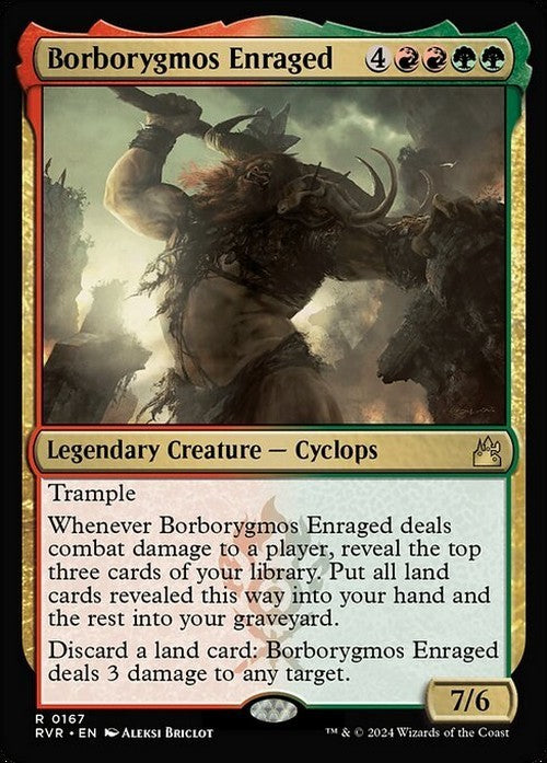 Borborygmos Enraged ~ Ravnica Remastered [ NearMint ] [ Magic MTG ]